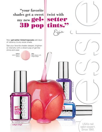 ESSIE Gel Setter 3D POP TINTS Royal Lilac 13,5 ml